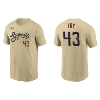 Men's Arizona Diamondbacks Paul Fry Gold City Connect T-Shirt