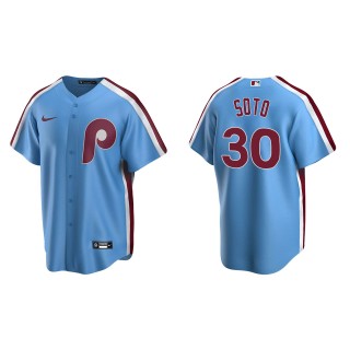 Gregory Soto Light Blue Cooperstown Collection Road Jersey