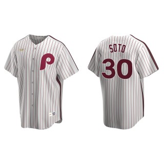 Gregory Soto White Cooperstown Collection Home Jersey