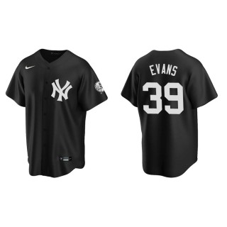 Men's Yankees Phillip Evans Black Replica Fashion Jersey