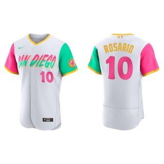 Eguy Rosario White City Connect Authentic Jersey