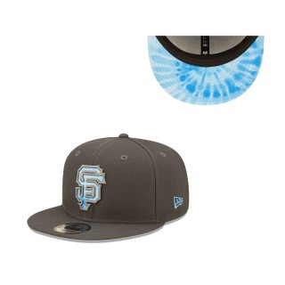 Men's San Francisco Giants Graphite 2022 Father's Day 9FIFTY Snapback Adjustable Hat