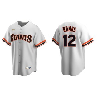 Heliot Ramos White Cooperstown Collection Home Jersey