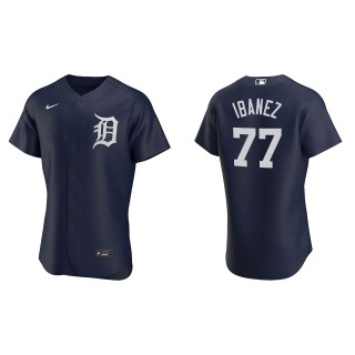Andy Ibanez Navy Authentic Alternate Jersey