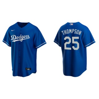 Men's Los Angeles Dodgers Trayce Thompson Royal Replica Alternate Jersey