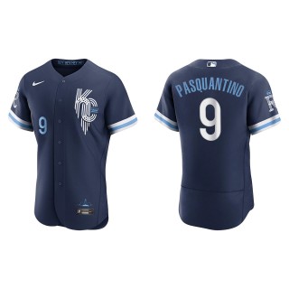 Vinnie Pasquantino Navy City Connect Authentic Jersey