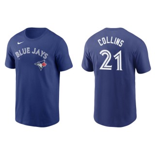 Men's Blue Jays Zack Collins Royal Nike T-Shirt