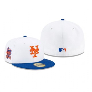 Mets White Royal 1969 World Series Two-Tone Hat