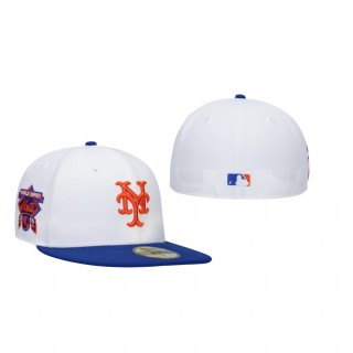 New York Mets White Royal 1969 World Series Two-Tone Hat