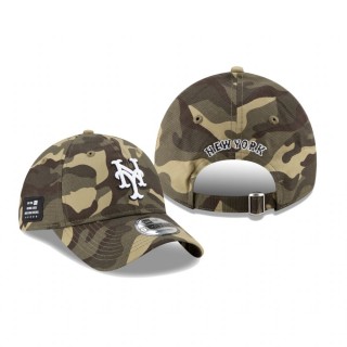 New York Mets Camo 2021 Armed Forces Day 9TWENTY Hat