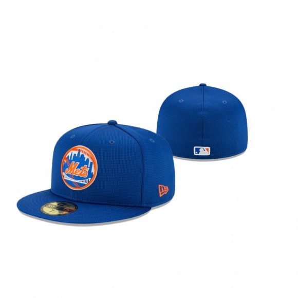 Mets Royal 2021 Clubhouse 59FIFTY Fitted Hat
