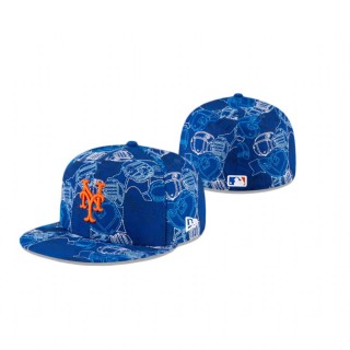 Mets Royal Cap Chaos 59FIFTY Fitted Hat