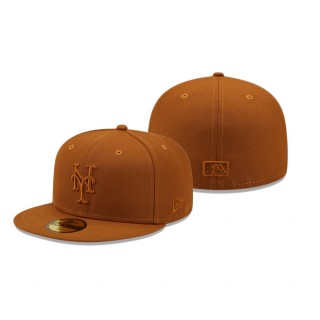 New York Mets Brown Color Pack 59FIFTY Fitted Hat