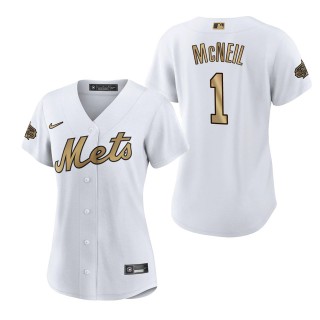 Women's Jeff McNeil New York Mets National League White 2022 MLB All-Star Game Replica Jersey