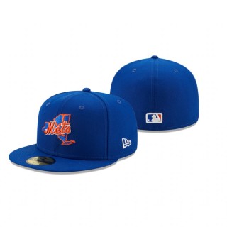 Mets Royal Local II 59FIFTY Fitted Hat