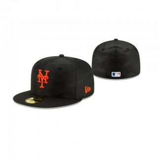Mets Midnight Camo Black 59FIFTY Fitted Hat