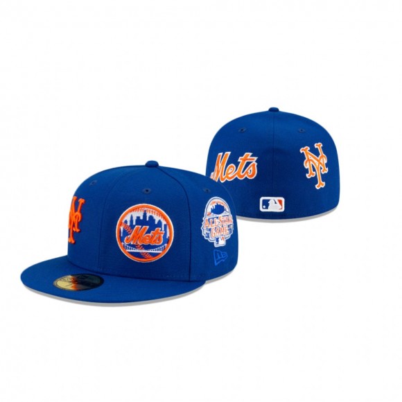 Mets Patch Pride Royal 59Fifty Fitted Cap