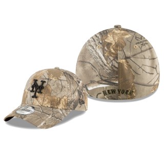 New York Mets Camo Realtree 49FORTY Fitted Hat