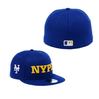 New York Mets Royal NYPD 59FIFTY Hat