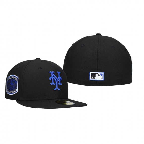Mets Black Royal Under Visor Hat