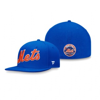 New York Mets Royal Team Core Fitted Hat