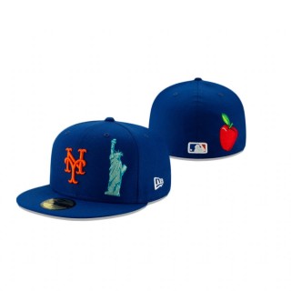 Mets Team Describe Royal 59FIFTY Fitted Hat
