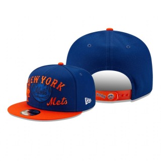 New York Mets Royal Team Mix 9FIFTY Adjustable Hat