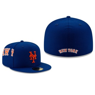 Mets Royal Turn 59FIFTY Fitted Hat
