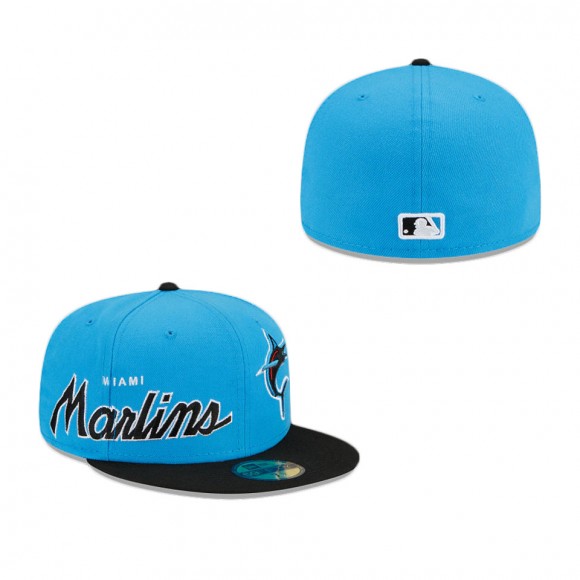 Miami Marlins Double Logo Fitted