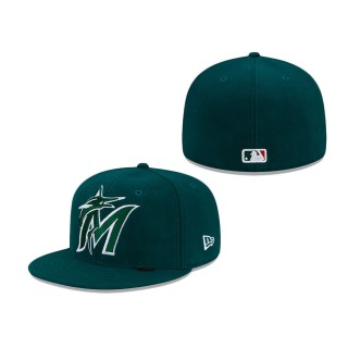 Miami Marlins Polartec Wind Pro Fitted Hat