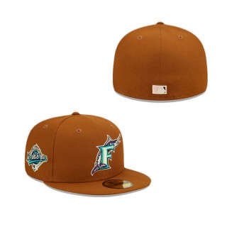 Miami Marlins Vintage Floral 59FIFTY Fitted Hat