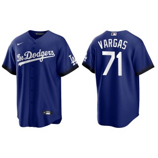 Men's Los Angeles Dodgers Miguel Vargas Royal City Connect Replica Jersey