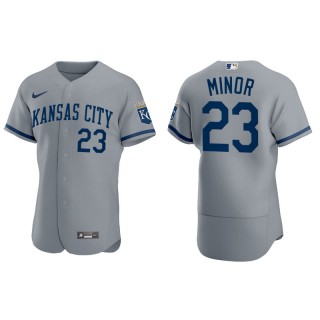Mike Minor Kansas City Royals Gray 2022 Authentic Jersey