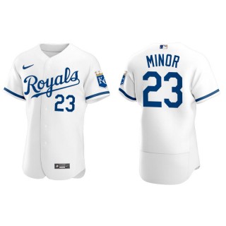 Mike Minor Kansas City Royals White Home 2022 Authentic Jersey