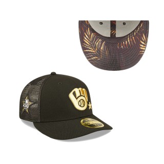 Men's Milwaukee Brewers Black 2022 MLB All-Star Game On-Field Low Profile 59FIFTY Fitted Hat