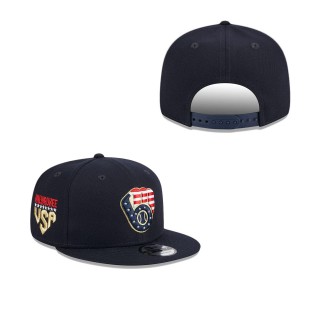 Milwaukee Brewers Navy 2023 Fourth of July 9FIFTY Snapback Adjustable Hat