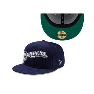 Milwaukee Brewers Vintage Corduroy 59FIFTY Fitted Hat
