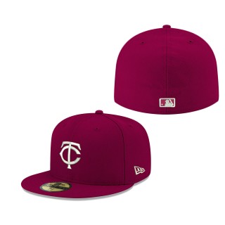 Minnesota Twins Cardinal Logo 59FIFTY Fitted Hat