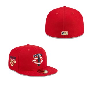 Minnesota Twins Red 2023 Fourth of July 59FIFTY Fitted Hat