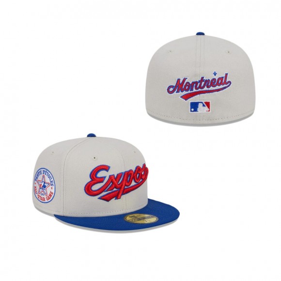 Montreal Expos Coop Logo Select Fitted Hat