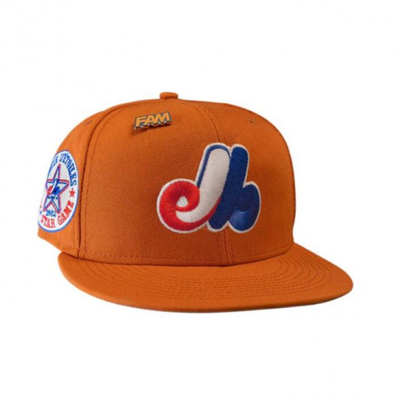 Montreal Expos Orange 1982 All Star Game 59FIFTY Fitted Hat
