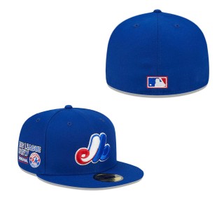 Montreal Expos Royal Big League Chew Team 59FIFTY Fitted Hat