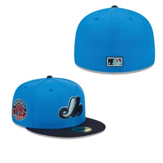 Montreal Expos Royal 59FIFTY Fitted Hat