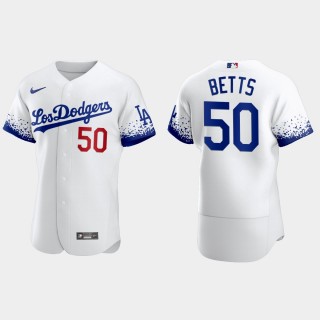 Mookie Betts Los Angeles Dodgers City Connect Reverse Rare Jersey - White