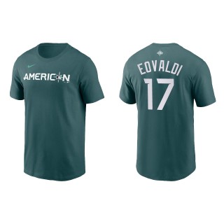 Nathan Eovaldi American League Teal 2023 MLB All-Star Game T-Shirt