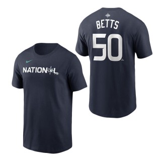 National League Mookie Betts Navy 2023 MLB All-Star Game T-Shirt