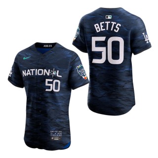 National League Mookie Betts Royal 2023 MLB All-Star Game Vapor Premier Elite Jersey