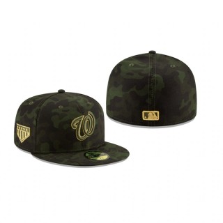 Washington Nationals 2019 Armed Forces Day 59FIFTY Fitted On-Field Hat