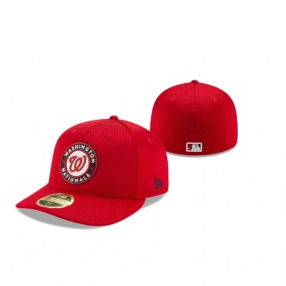 Nationals 2021 Clubhouse Red Low Profile 59FIFTY Cap