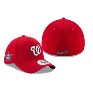 Nationals Red 2021 MLB All-Star Game Workout Sidepatch 39THIRTY Hat